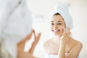 Hautpflege in Abhängigkeit von konkreten Problemen