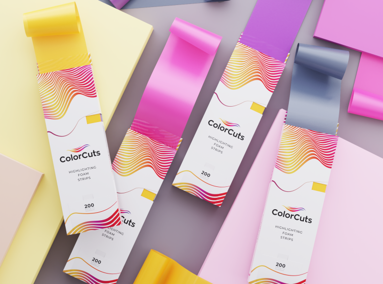 Coloring Wraps Strähnenpapier von ColorCuts – innovative Lösung für jeden Friseursalon