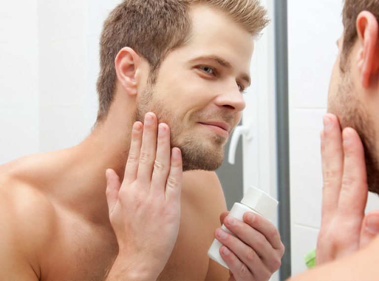 Männerhaut – Kosmetika und Plfege