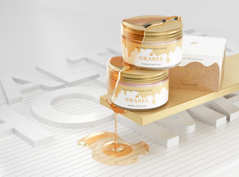 Umhüllen Sie Ihren Körper mit den maltesischen Honig-Körpercreme von Ghasel!