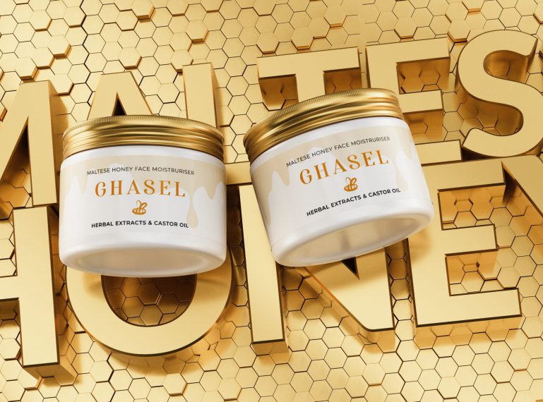Honig direkt aus Malta in einer süßen Pflege von GHASEL. Maltese Honey Face Moisturiser